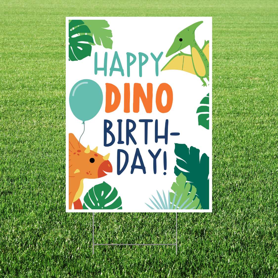 Print to order birthday yard signs 24"x18" | 1ct - Image 9