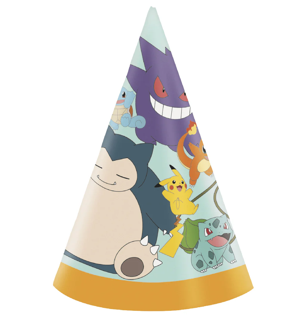 Pokemon Party Hats | 8ct - Image 2