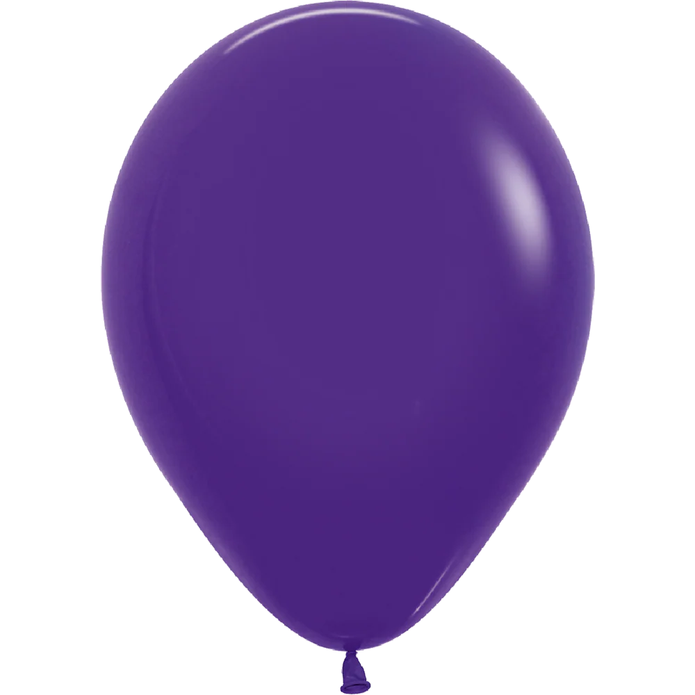 Violet Latex Balloon w/ Helium & Hi-Float, 11" | 1 ct