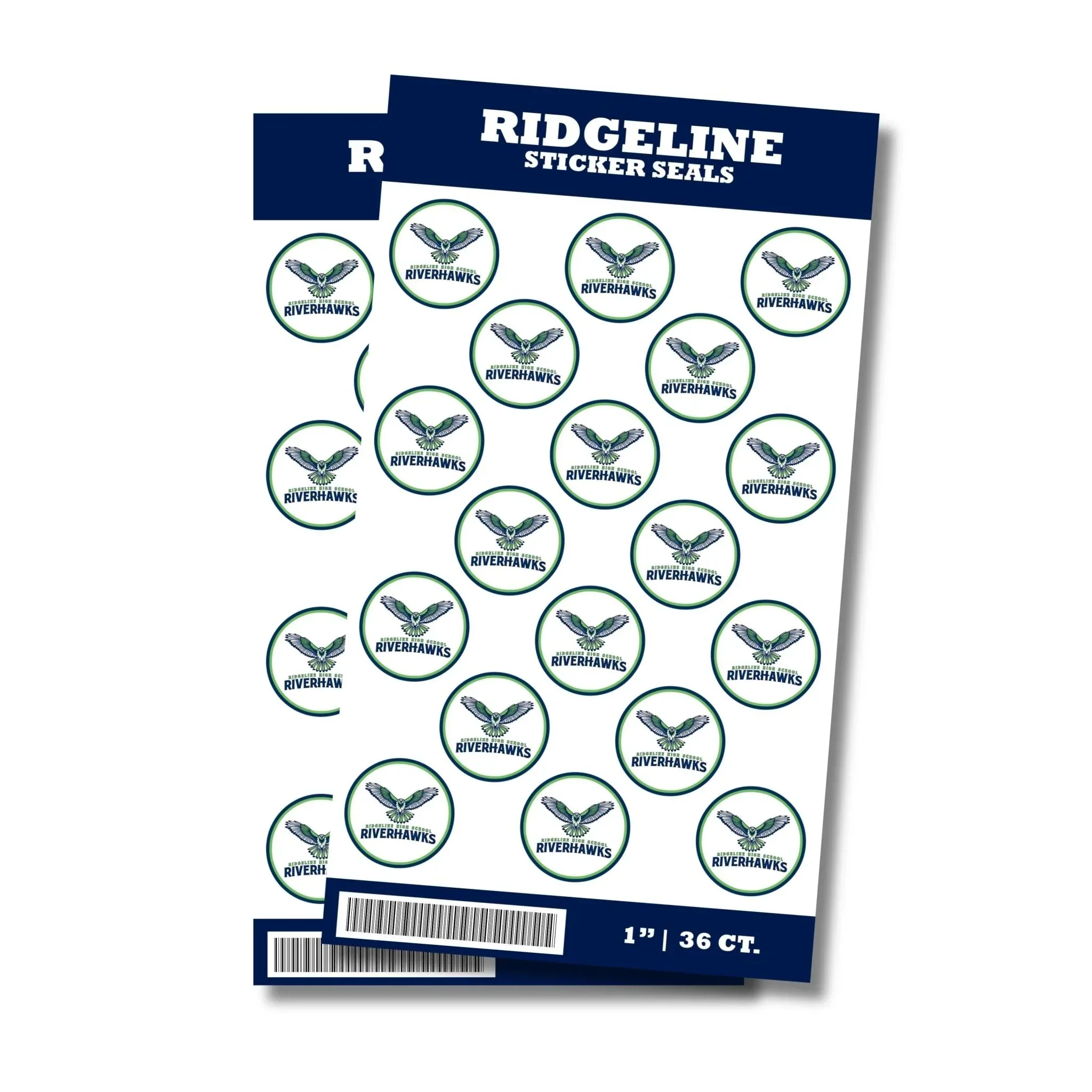 Ridgeline High School Sticker Seal 1" | 36 ct