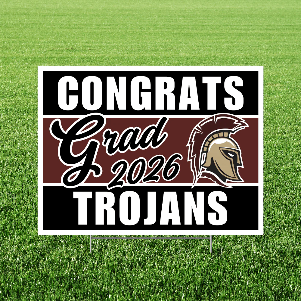 Rigby ID Grad Yard Sign 18x24" | 1ct