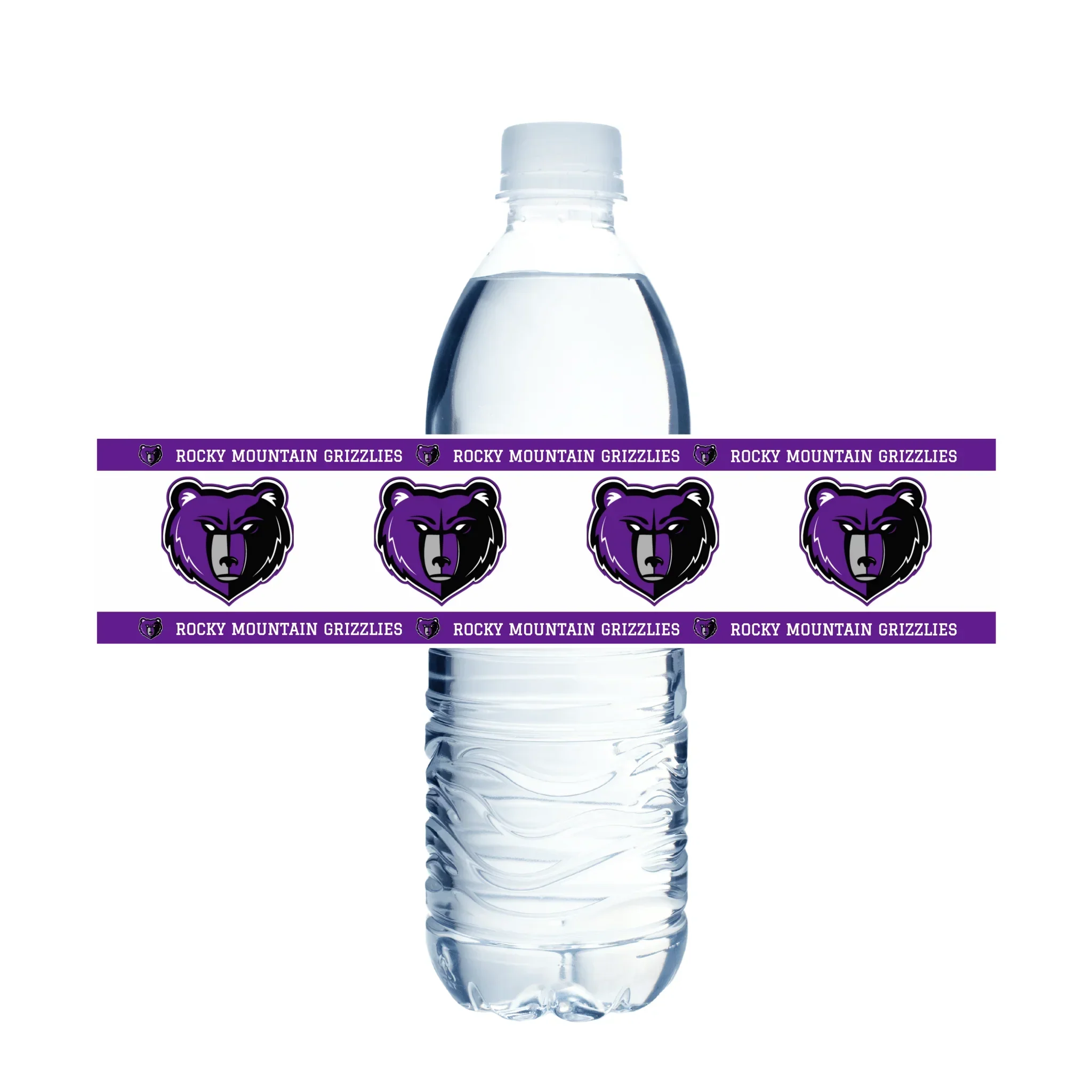 Rocky Mountain High School Water Bottle Labels | 12 ct