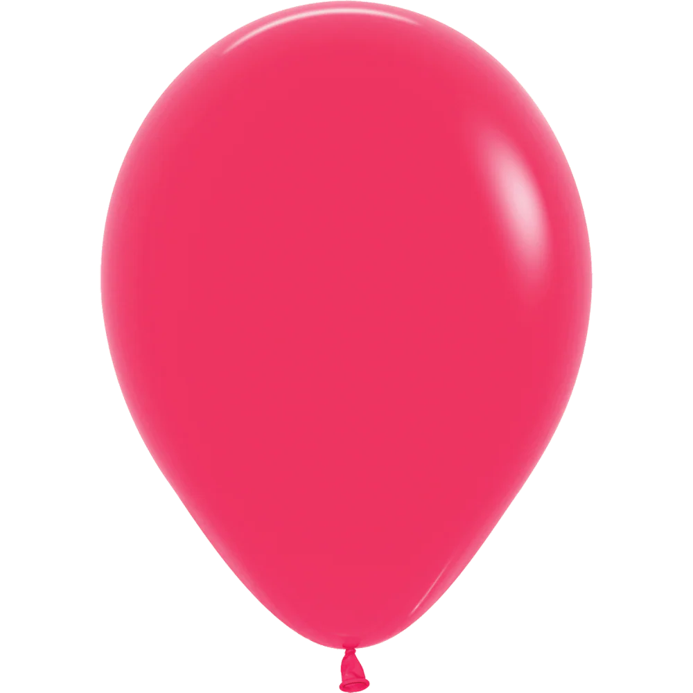 Raspberry Latex Balloon w/ Helium & Hi-Float, 11" | 1 ct