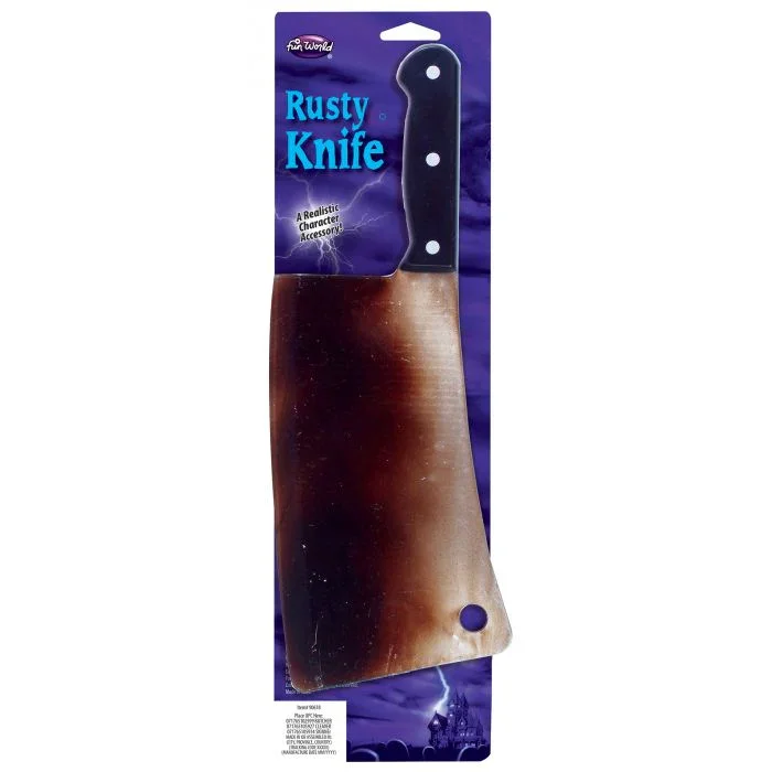 Rusty Butcher Skinner Knife 15” | 1 ct - Image 2