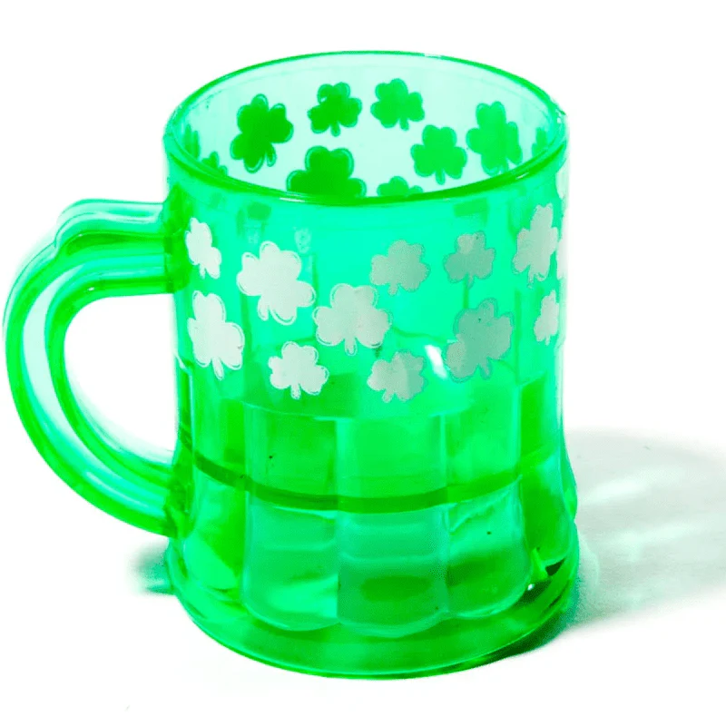 Shamrock Plastic Mug 14oz. | 1ct