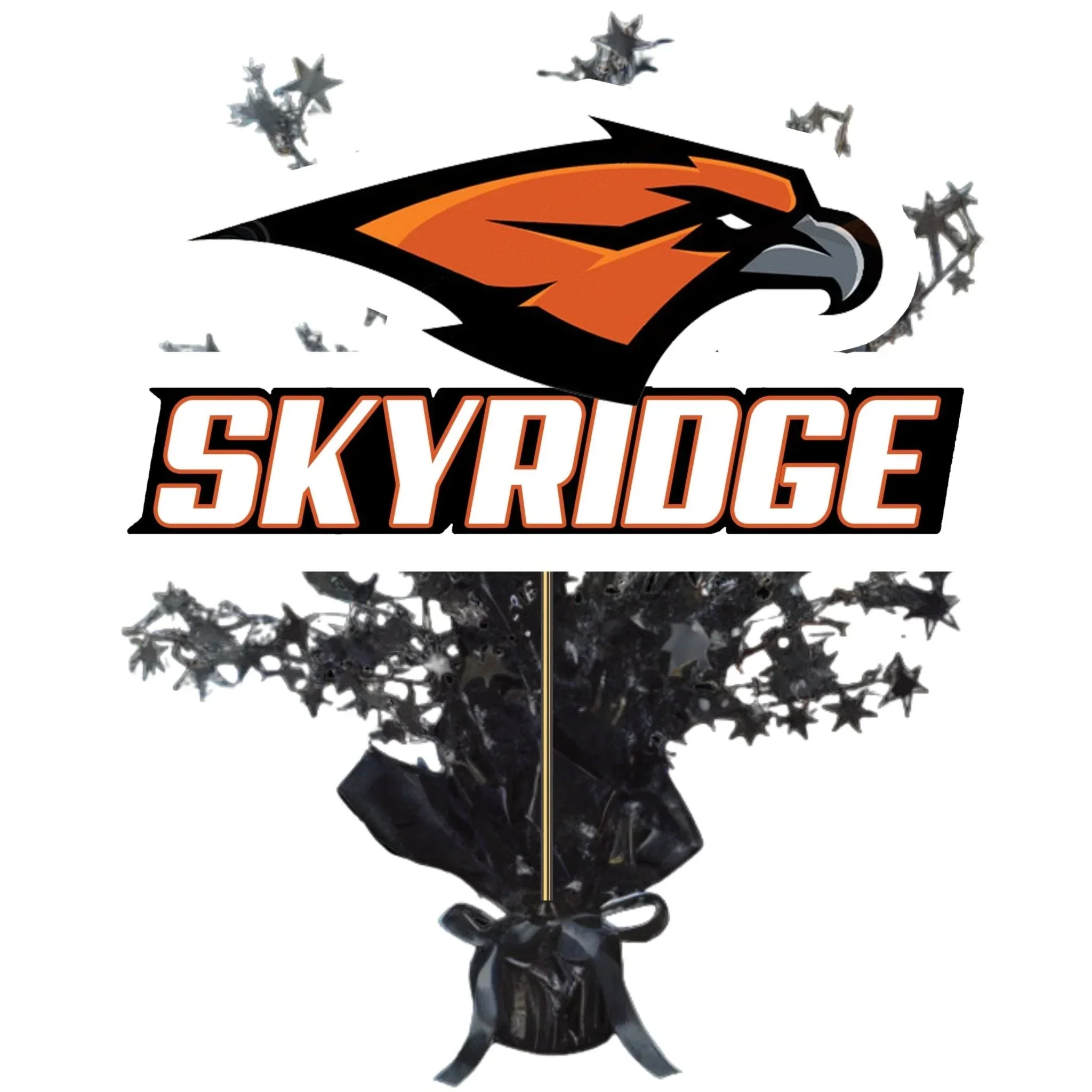 Skyridge High School Centerpiece Spray 14" | 1 ct