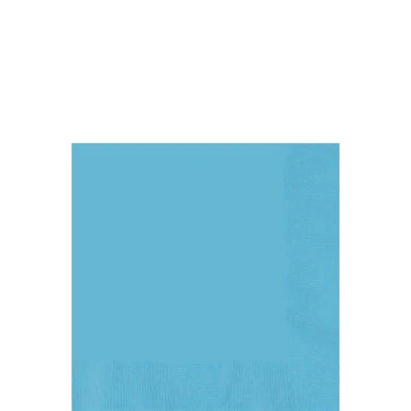 Caribbean Blue Beverage Napkins | 40ct