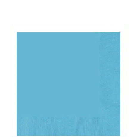 Caribbean Blue Lunch Napkins | 40ct