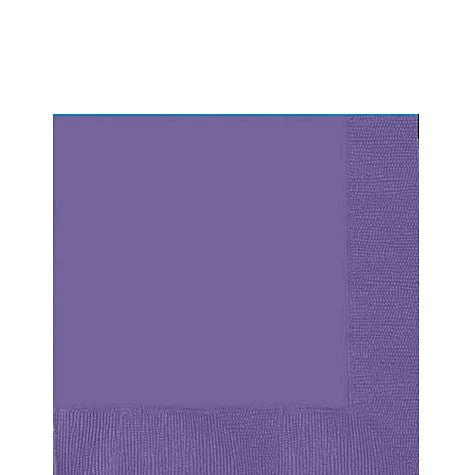 New Purple Lunch Napkins | 40ct
