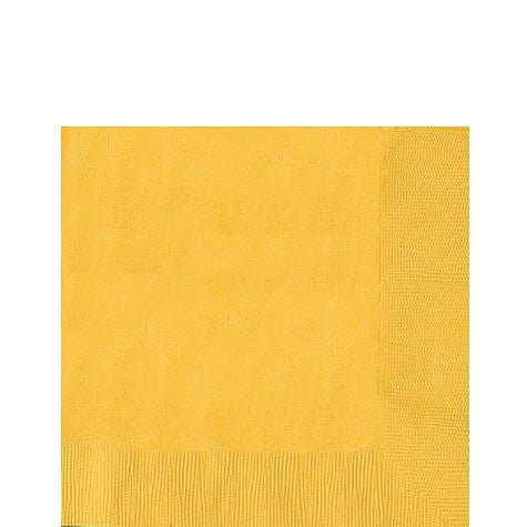 Yellow Sunshine Lunch Napkins | 40ct