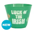St-Patrick's Day Luck the Irish Plastic Cups 10 Oz | 8ct