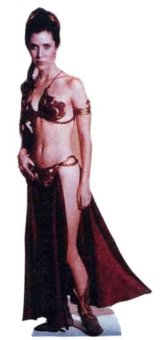 Princess Leia - Slavegirl Lifesize Standup *Made to order-please allow 10-14 days for processing*