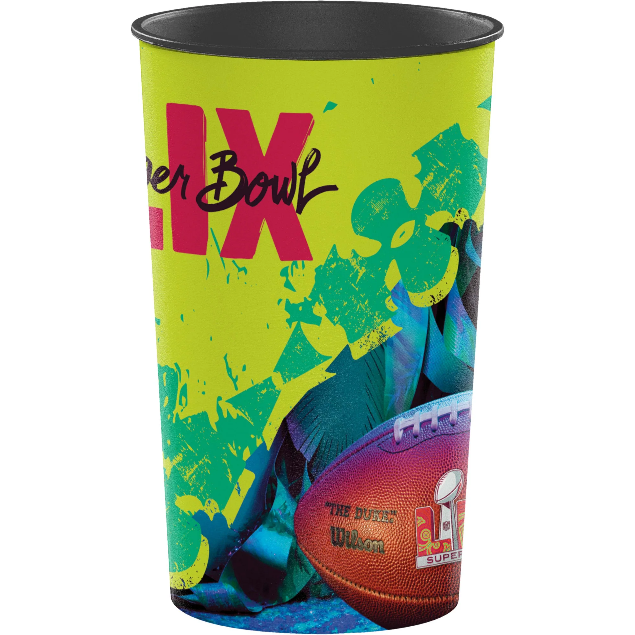 Super Bowl LIX New Orleans Plastic Cup – Football Party Drinkware | 1ct