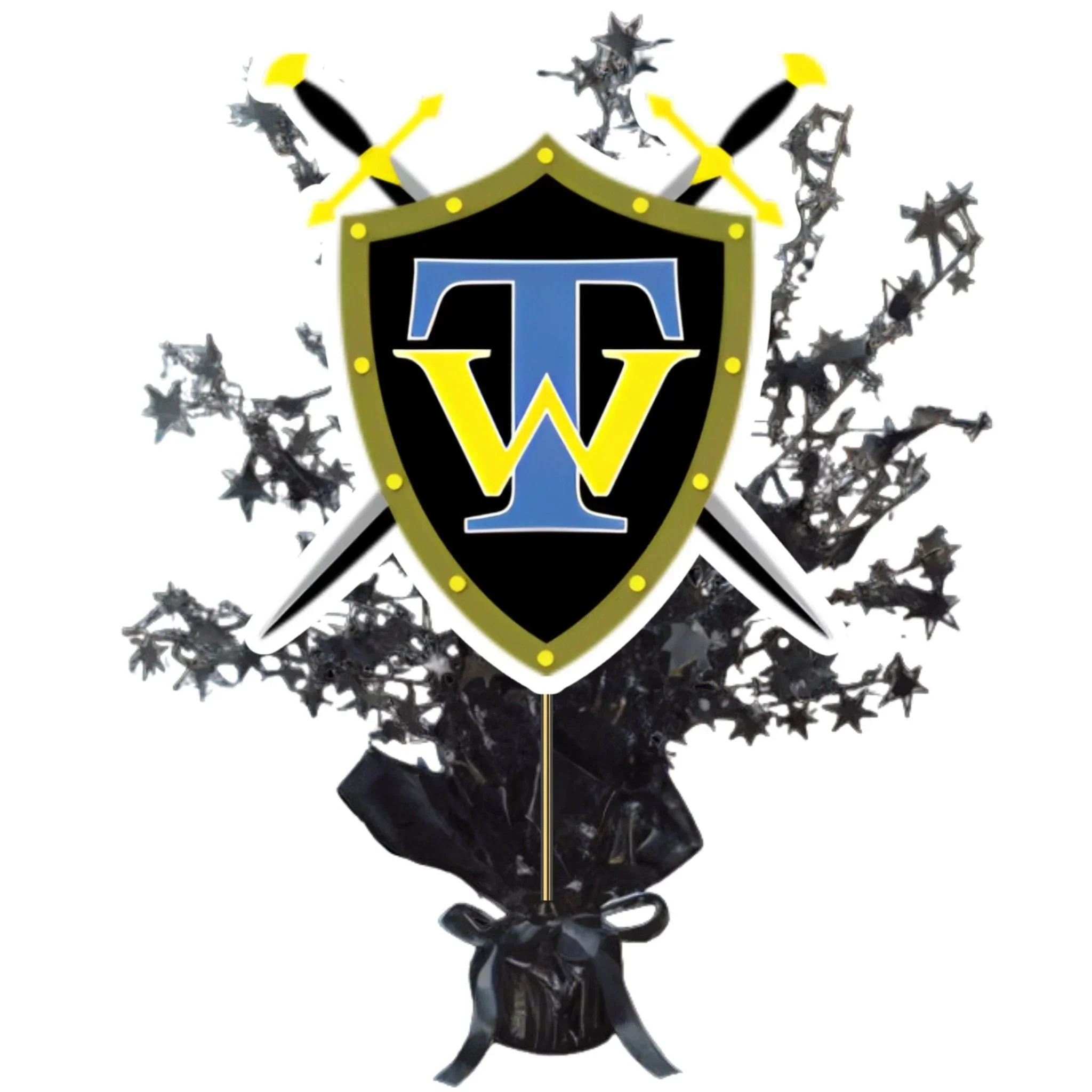 Taylorsville High School Centerpiece Spray 14" | 1 ct
