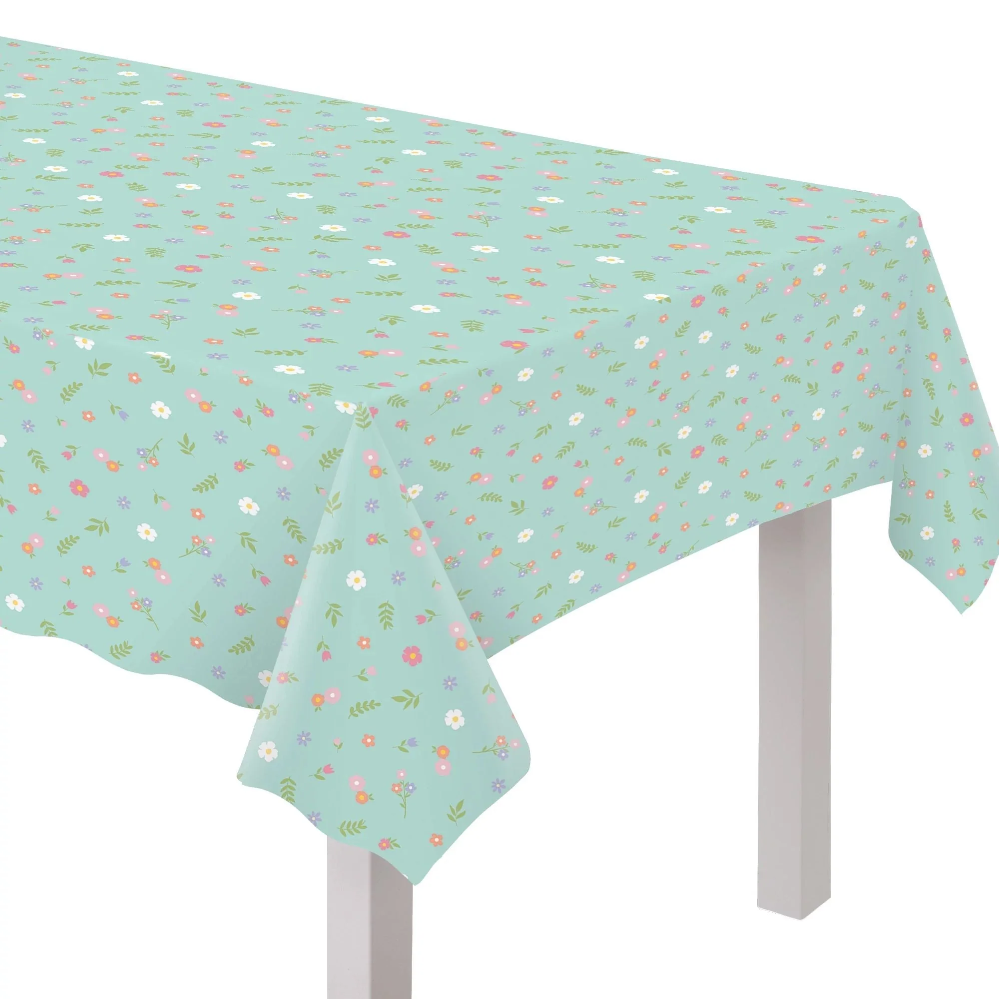 Easter Wishes Plastic Table Cover 54" x 102" | 1 ct