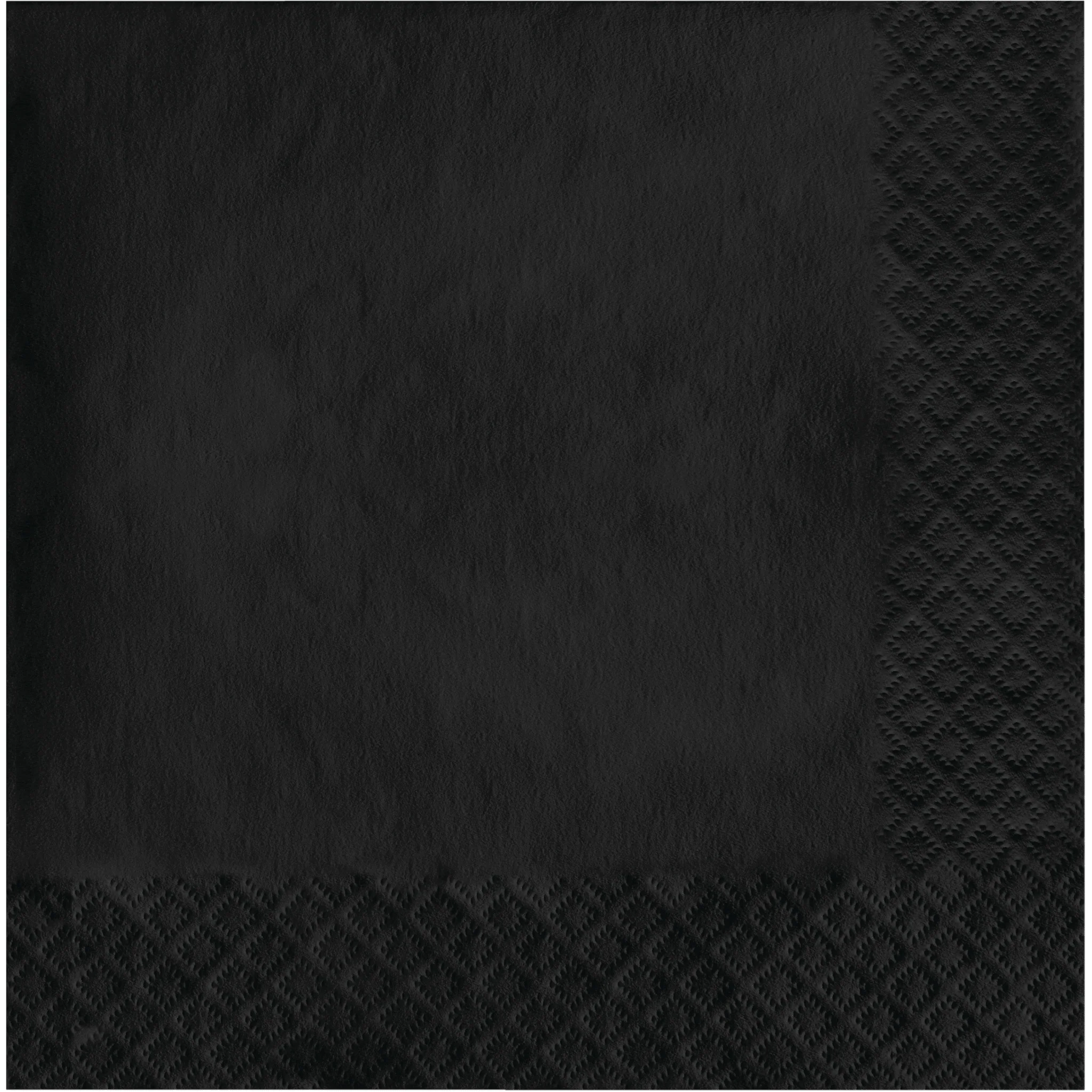 Touch of Color Black Velvet 2Ply Luncheon Napkins | 150ct