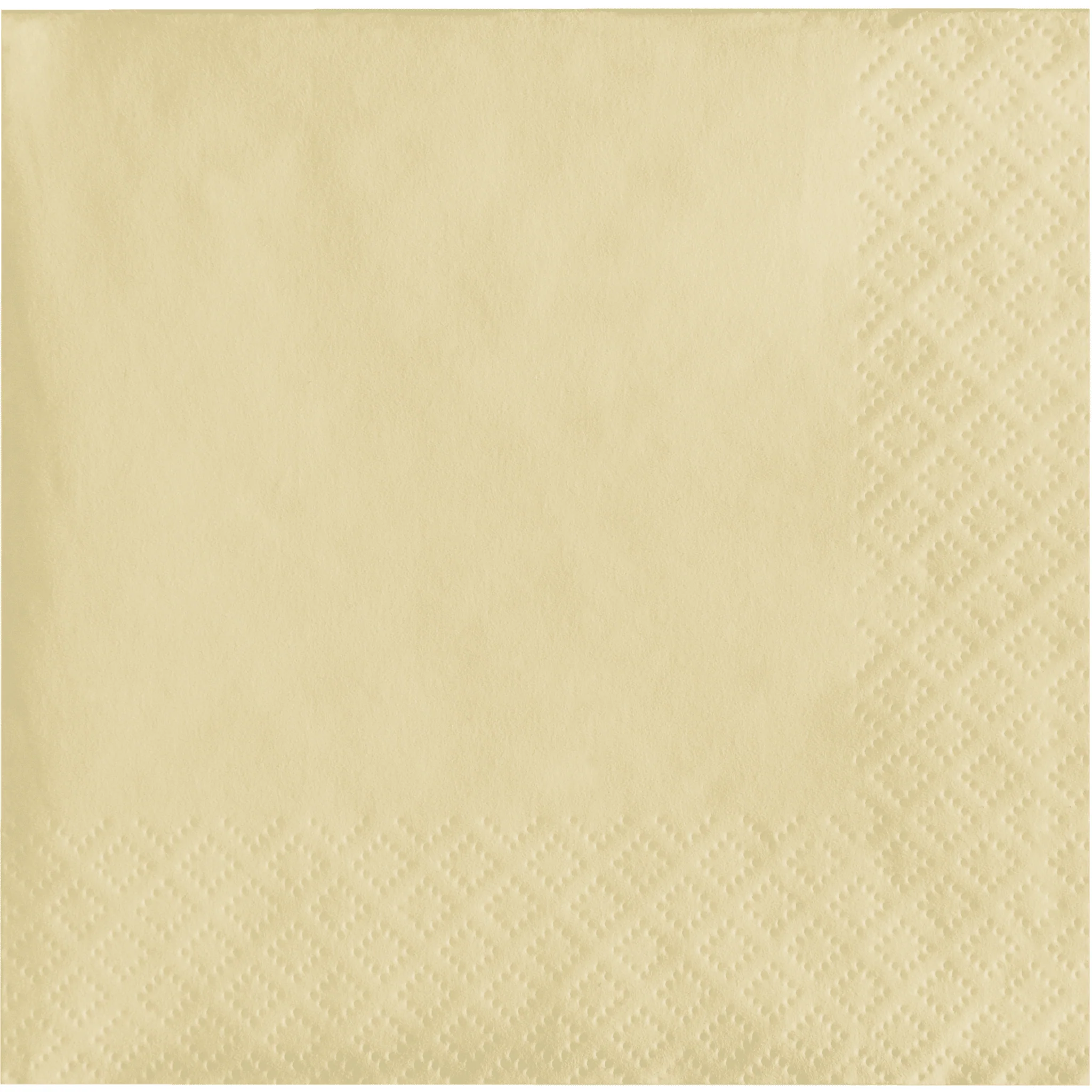 Touch of Color Ivory 2Ply Beverage Napkins 50 | ct