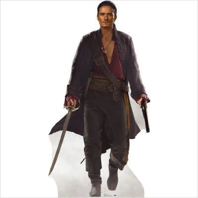 Will Turner Lifesize Standup *Made to order-please allow 10-14 days for processing*