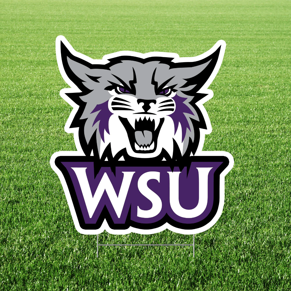 Weber State University Cut Out Yard Sign | 1 ct