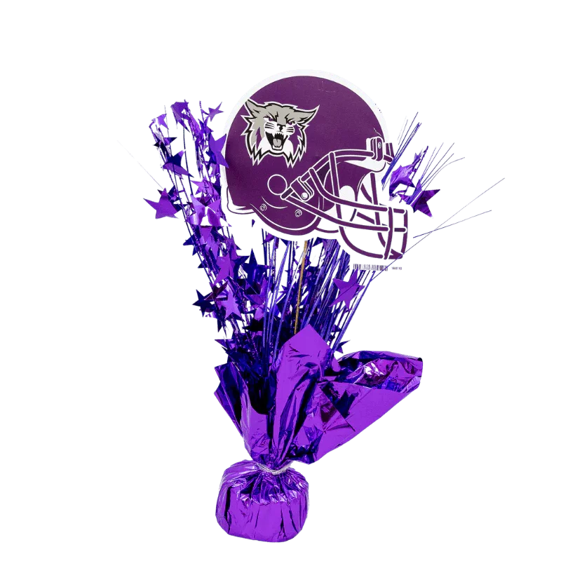 WSU Football Helmet Centerpiece Spray 14" | 1 ct