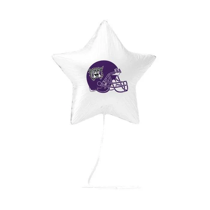 Weber State Football Helmet Mylar Balloon 17" | 1 ct