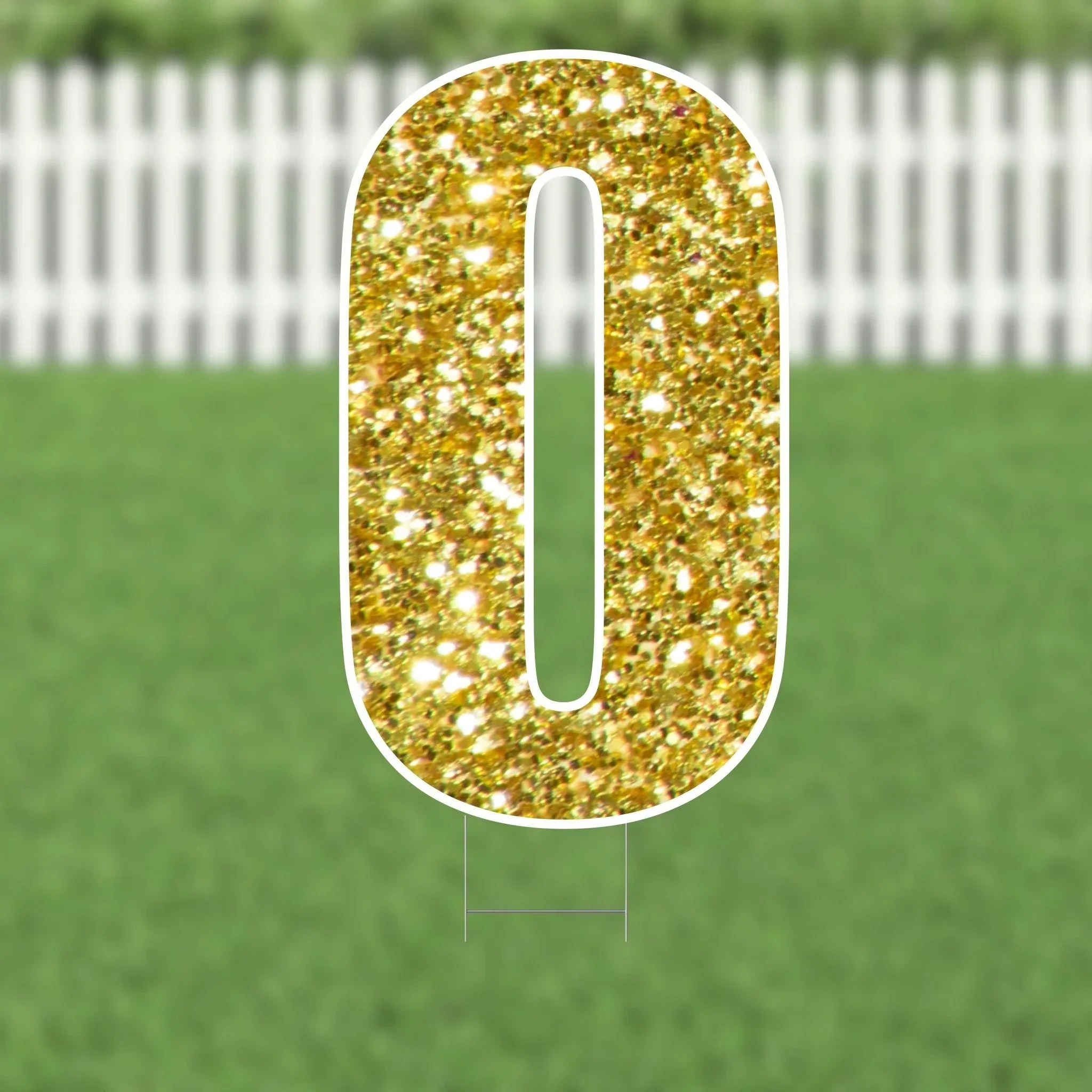 Yard Card Gold Letter 21.5" | 1ct - Image 15