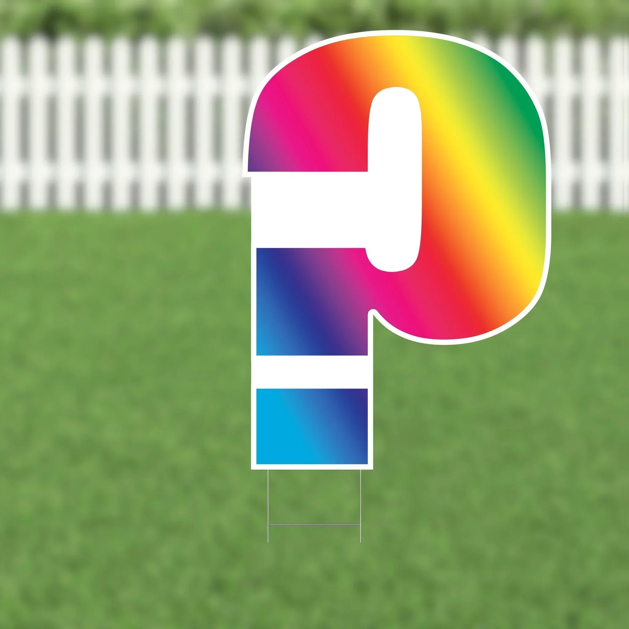 Yard Card Multi-color Number/Symbol 21.5" | 1ct - Image 16