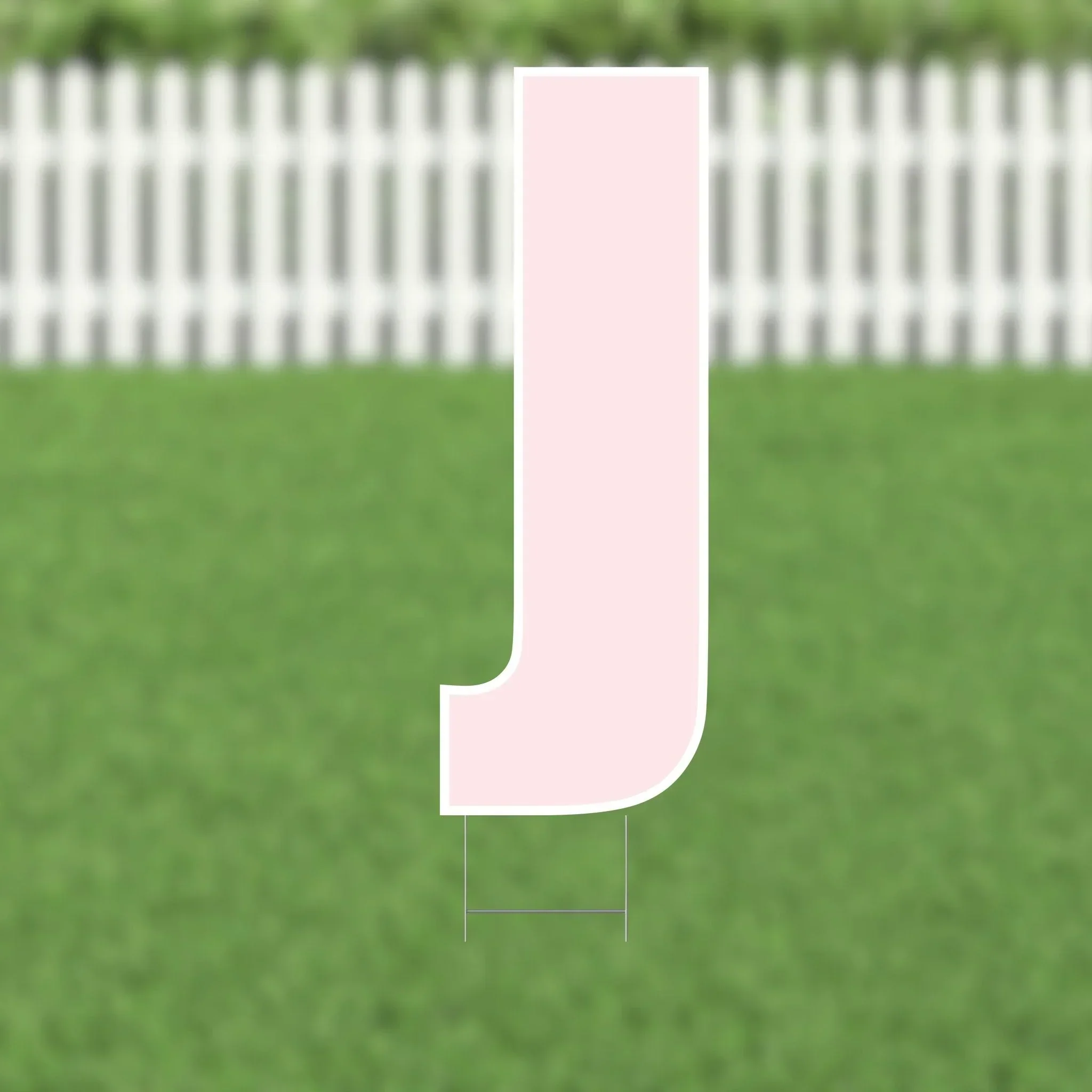 Yard Card Pink Letter 21.5" | 1ct - Image 10