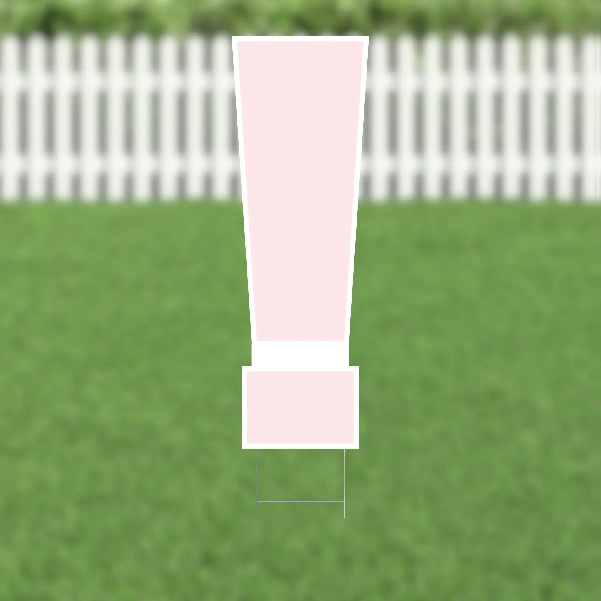 Yard Card Pink Number/Symbol 21.5" | 1ct - Image 16