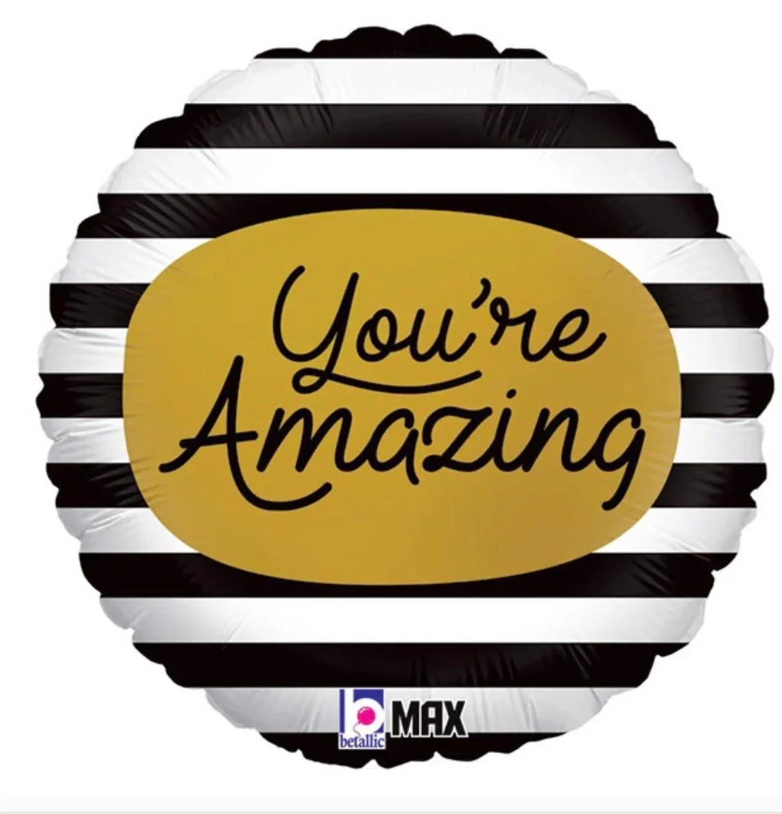 You're Amazing Round Mylar Balloon, 18" | 1ct